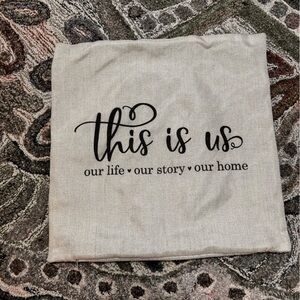 Decorative Beige Pillow Cover beige